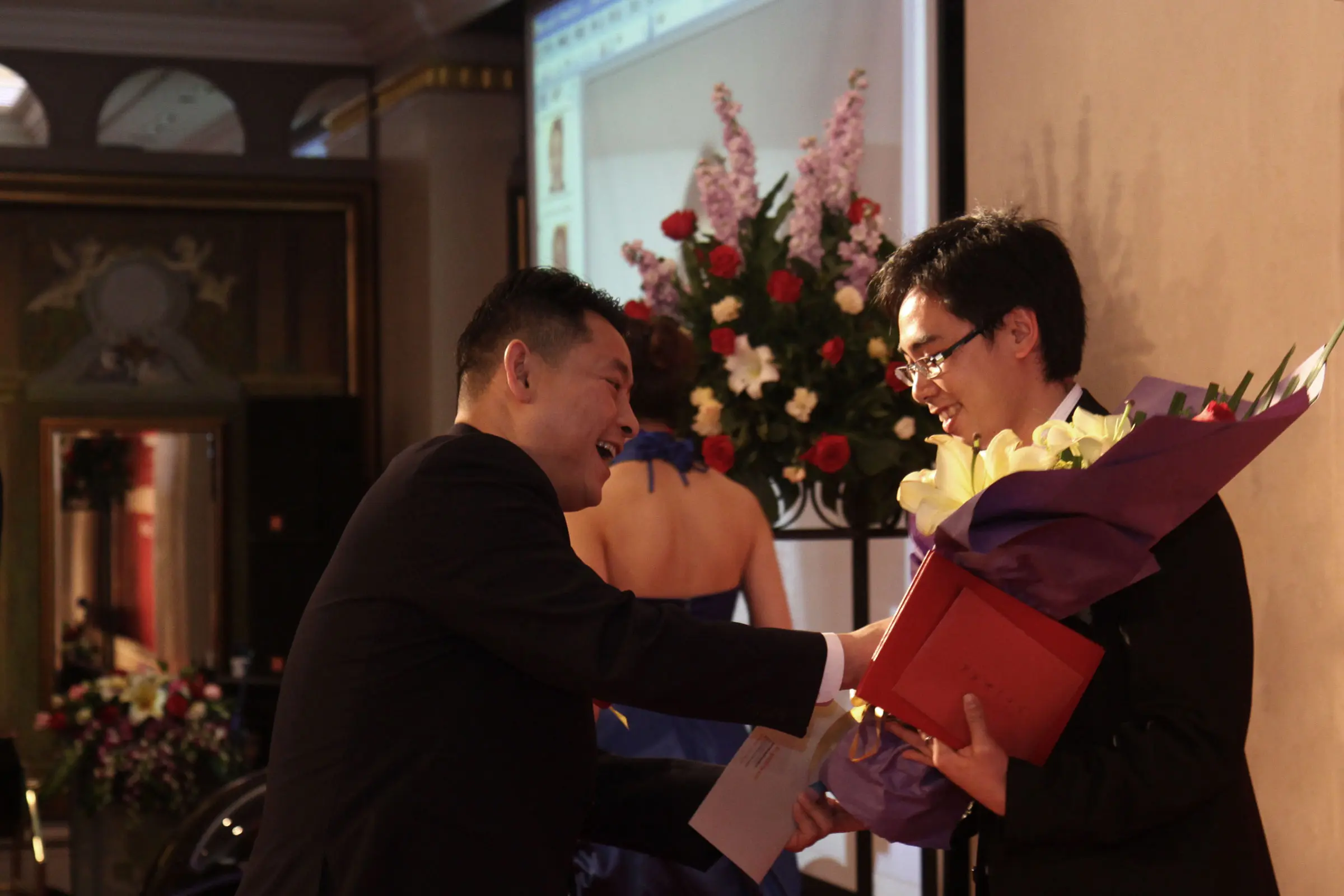 亚克企业品牌快键背景图